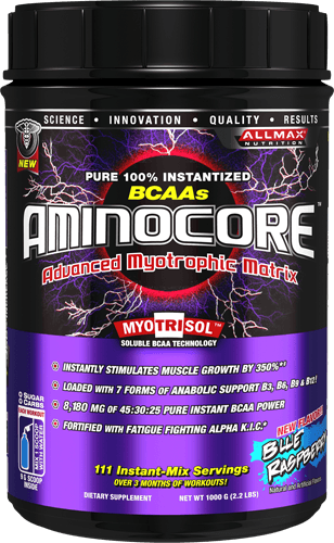 Aminocore, 1000 g, AllMax. BCAA. Weight Loss स्वास्थ्य लाभ Anti-catabolic properties Lean muscle mass 