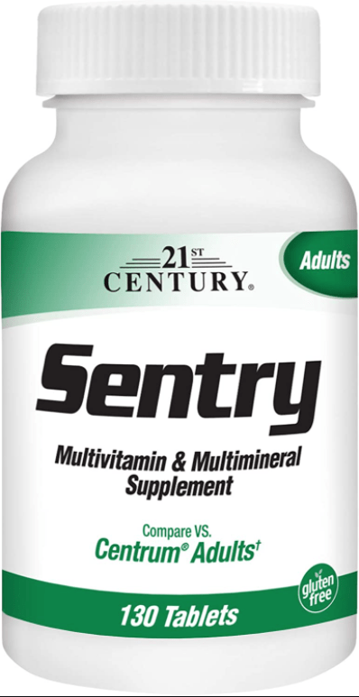 21st Century Вітаміни і мінерали 21st Century Sentry Multivitamin & Multimineral Supplement 130 tabs, , 130 tabs 