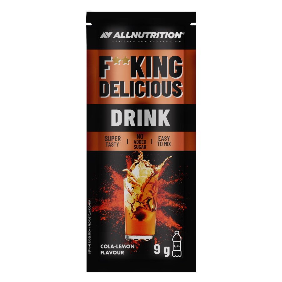 Изотоник AllNutrition Fitking Delicious Drink, 9 грамм Кола-лимон,  мл, AllNutrition. Изотоники. Поддержание здоровья Восстановление Восстановление электролитов 