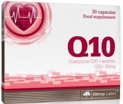 Coenzym Q10, 30 шт, Olimp Labs. Коэнзим-Q10. Поддержание здоровья Антиоксидантные свойства Профилактика ССЗ Толерантность к физ. нагрузкам 