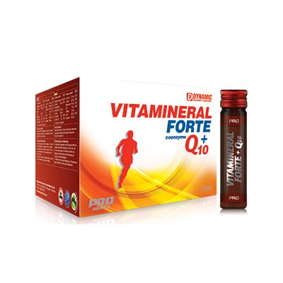 Vitamineral Forte + Q10, 275 мл, Dynamic Development. Коэнзим-Q10. Поддержание здоровья Антиоксидантные свойства Профилактика ССЗ Толерантность к физ. нагрузкам 