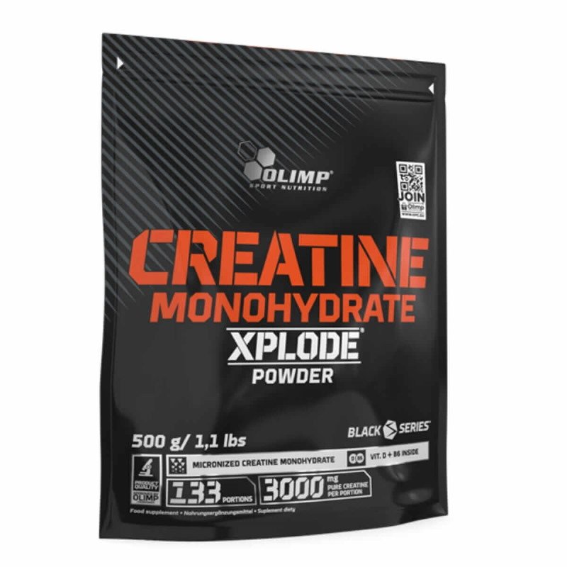 Креатин Olimp Creatine Monohydrate Xplode, 500 грамм Апельсин,  ml, Olimp Labs. Сreatine. Mass Gain Energy & Endurance Strength enhancement 