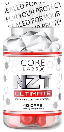 NZT Ultimate, 40 piezas, Core Labs. Nootropic. 
