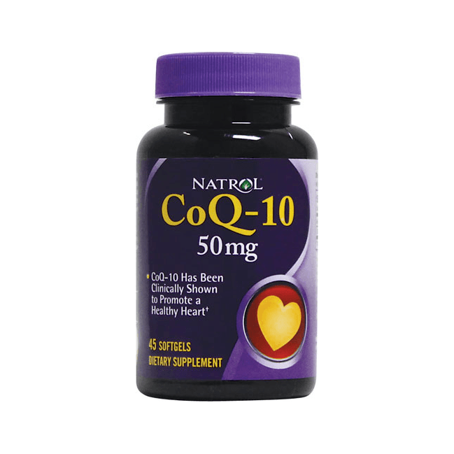 CoQ-10 50 mg, 45 pcs, Natrol. Coenzym Q10. General Health Antioxidant properties CVD Prevention Exercise tolerance 