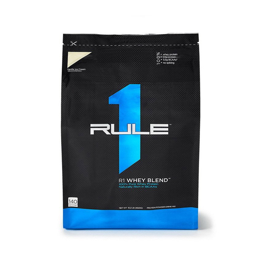 Rule One Proteins Сывороточный протеин концентрат R1 (Rule One) Whey Blend Whey Blend (4.62 кг) рул 1 ван vanilla ice cream, , 4.62 