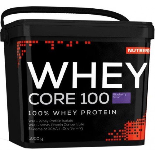 Whey Core 100, 5000 g, Nutrend. Mezcla de proteínas de suero de leche. 