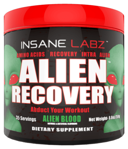 Alien Recovery, 230 g, Insane Labz. BCAA. Weight Loss recuperación Anti-catabolic properties Lean muscle mass 