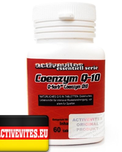 Coenzym Q-10, 60 шт, Activevites. Коэнзим-Q10. Поддержание здоровья Антиоксидантные свойства Профилактика ССЗ Толерантность к физ. нагрузкам 