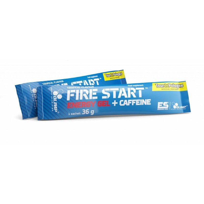 Предтренировочный комплекс Olimp Fire Start Energy Gel+Caffeine, 36 грамм Тропич,  ml, Olimp Labs. Pre Workout. Energy & Endurance 