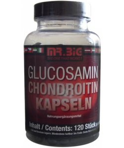 Glucosamin Chondroitin Kapseln, 120 piezas, Mr.Big. Glucosamina Condroitina. General Health Ligament and Joint strengthening 