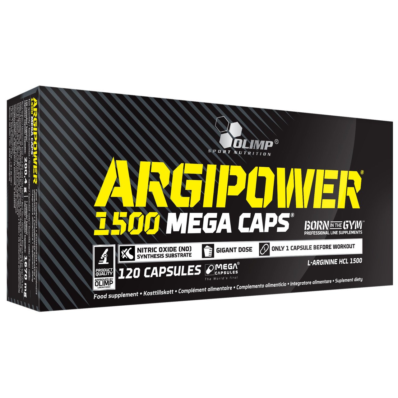 Амінокислота Olimp Labs Argi Power 1500 mg 120 caps,  ml, Olimp Labs. Aminoácidos. 