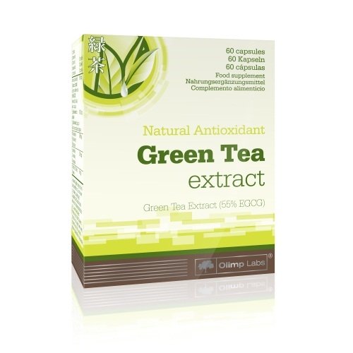 Жиросжигатель Olimp Green Tea, 60 капсул,  ml, Olimp Labs. Quemador de grasa. Weight Loss Fat burning 