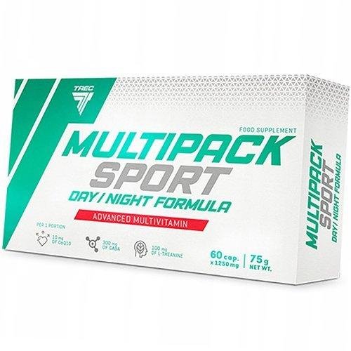 Мультивітаміни Trec Nutrition Multi Pack Sport Day/Night 60 caps,  мл, Trec Nutrition. Витамины и минералы. Поддержание здоровья Укрепление иммунитета 