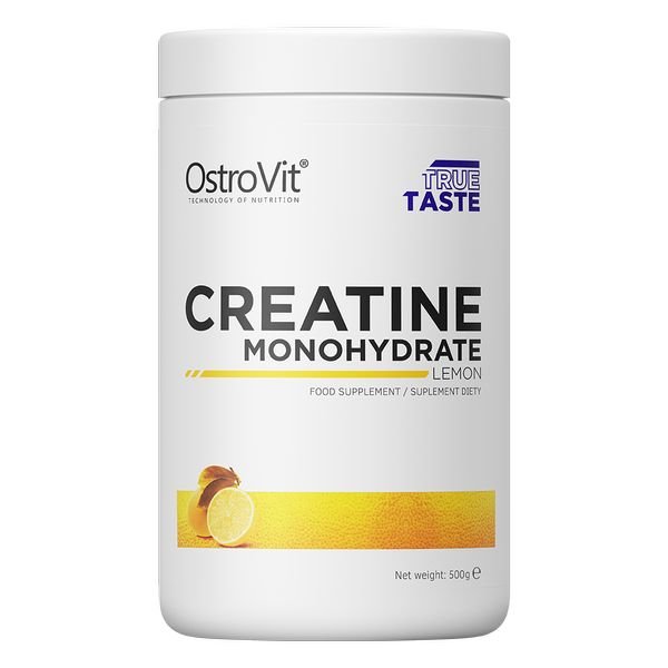 Креатин OstroVit Creatine Monohydrate, 500 грамм Лимон,  мл, OstroVit. Креатин. Набор массы Энергия и выносливость Увеличение силы 