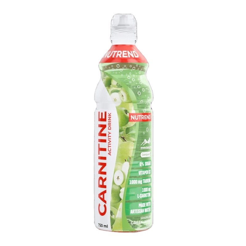 Жиросжигатель Nutrend Carnitine Activity Drink, 750 мл Зеленое яблоко,  мл, Nutrend. Жиросжигатель. Снижение веса Сжигание жира 