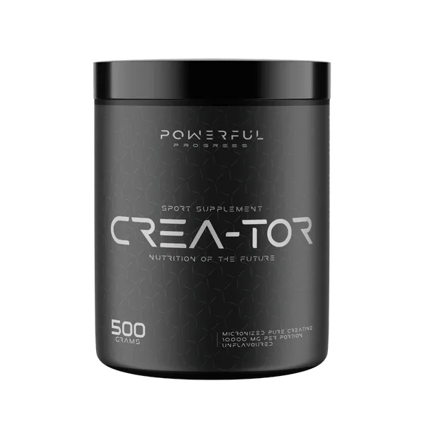 Powerful Progress Crea-Tor Micronized Creatine Powerful Progress 500 g Без Смаку, , 500 г