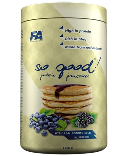 So good! Protein Pancakes, 1000 г, Fitness Authority. Смесь для панкейков. 