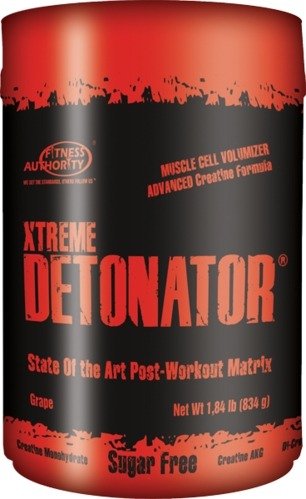 Xtreme Detonator, 834 г, Fitness Authority. Послетренировочный комплекс. Восстановление 