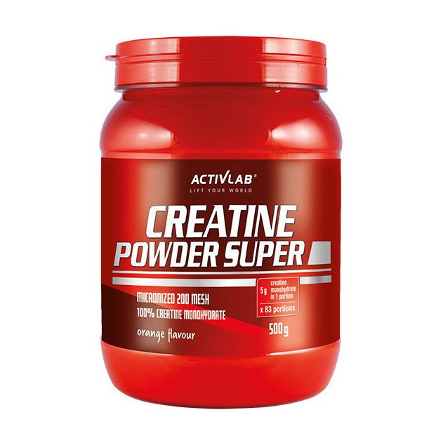 ActivLab Креатин моногидрат Activlab Creatine Powder Super (500 г) активлаб павдер black currant, , 0.5 