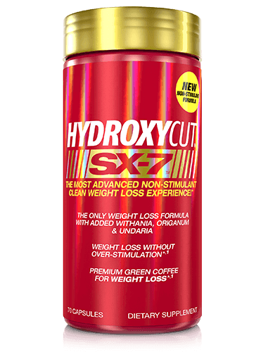 Hydroxycut SX-7, 70 шт, MuscleTech. Термогеники (Термодженики). Снижение веса Сжигание жира 