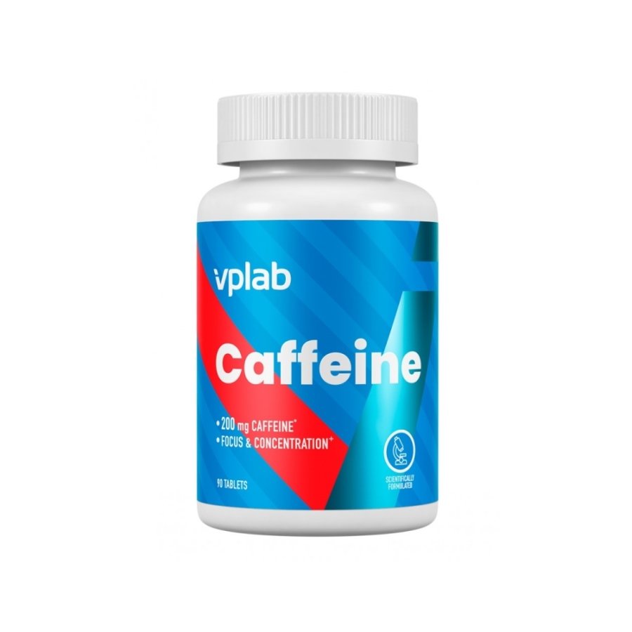 VP Lab Предтренировочный комплекс VPLab Caffeine, 90 таблеток, , 