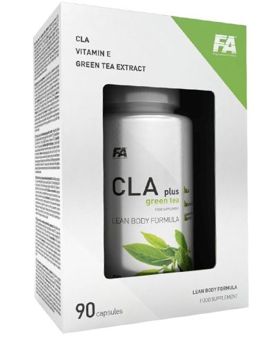 CLA plus Green Tea, 90 pcs, Fitness Authority. Fat Burner. Weight Loss Fat burning 