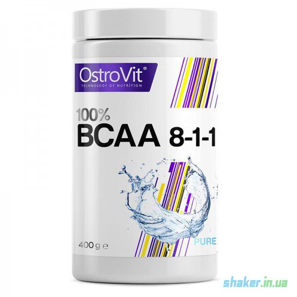 OstroVit БЦАА OstroVit 100% BCAA 8-1-1 (400 г) островит без добавок, , 0.4 