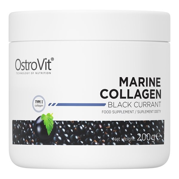 OstroVit Для суставов и связок OstroVit Marine Collagen, 200 грамм Черная смородина, , 200  грамм