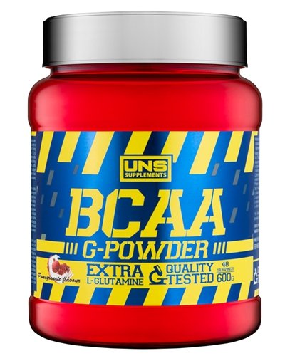 BCAA G-Powder, 600 g, UNS. BCAA. Weight Loss recovery Anti-catabolic properties Lean muscle mass 
