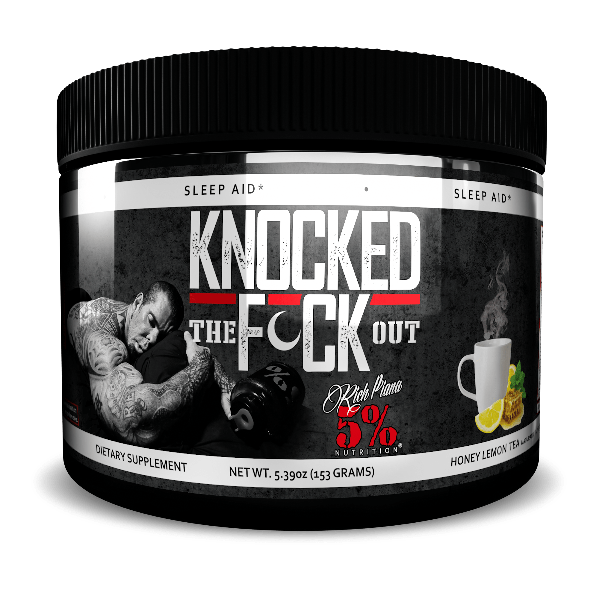 Rich Piana 5% Rich Piana 5% Nutrition 5%  Knocked The F*ck Out 153g / 30 servings, , 153 г.