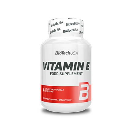 Vitamin Е 200mg, 100 pcs, BioTech. Vitamin E. General Health Antioxidant properties 