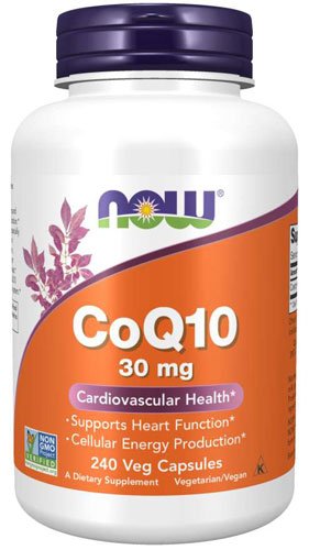 Now Now CoQ-10 30 mg 240 капс Без вкуса, , 240 капс