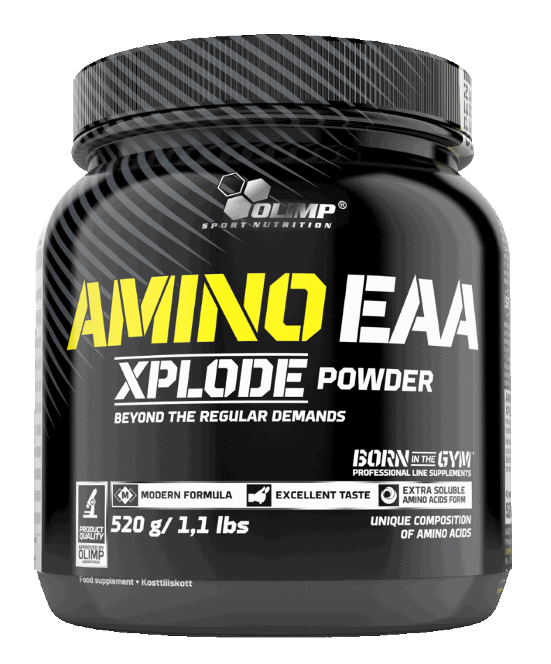 Olimp Labs Аминокислота Olimp Amino EAA Xplode Powder, 520 грамм Апельсин, , 520  грамм