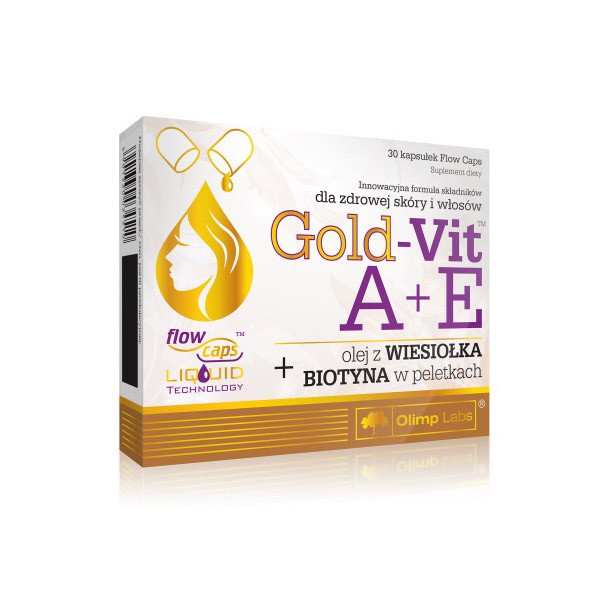 Витамин А и Е Olimp Gold-Vit A+E 30 капсул,  мл, Olimp Labs. Витаминно-минеральный комплекс. Поддержание здоровья Укрепление иммунитета 