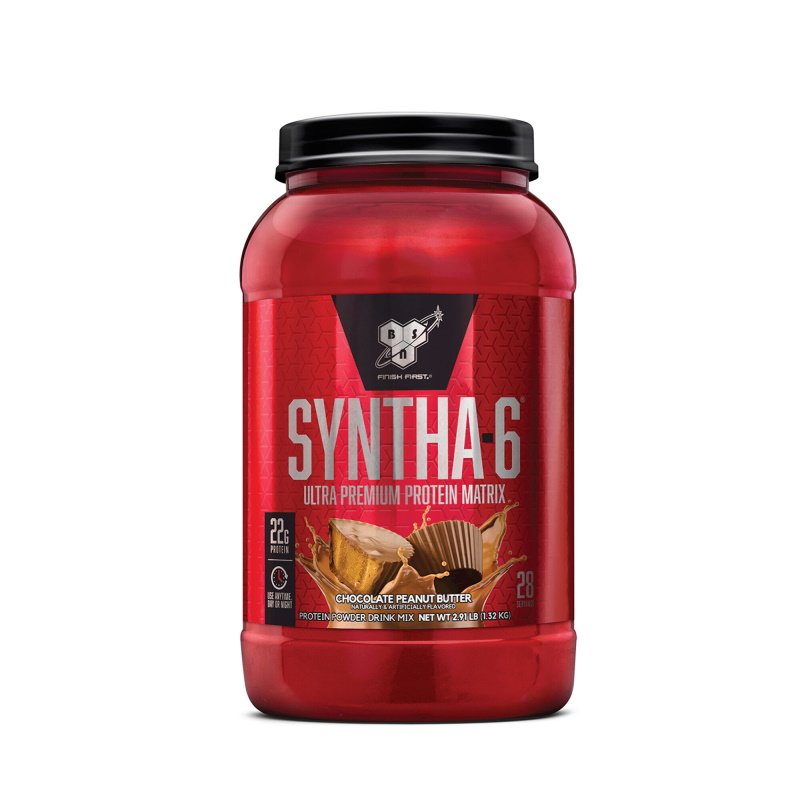 Протеин BSN Syntha-6, 1.32 кг Шоколад арахис,  мл, BSN. Протеин. Набор массы Восстановление Антикатаболические свойства 