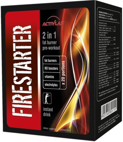 FireStarter, 20 pcs, ActivLab. Pre Workout. Energy & Endurance 