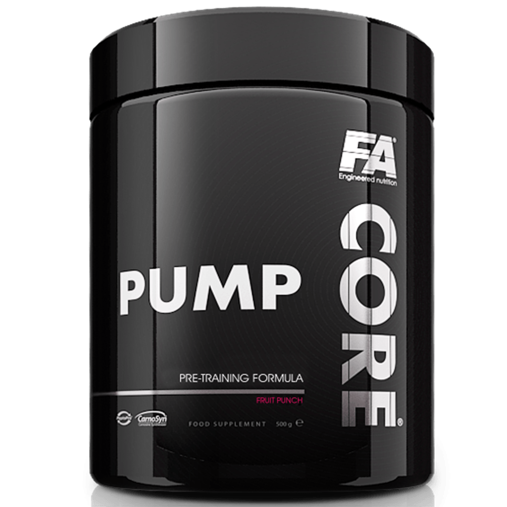 Pump Core, 500 г, Fitness Authority. Предтренировочный комплекс. Энергия и выносливость 