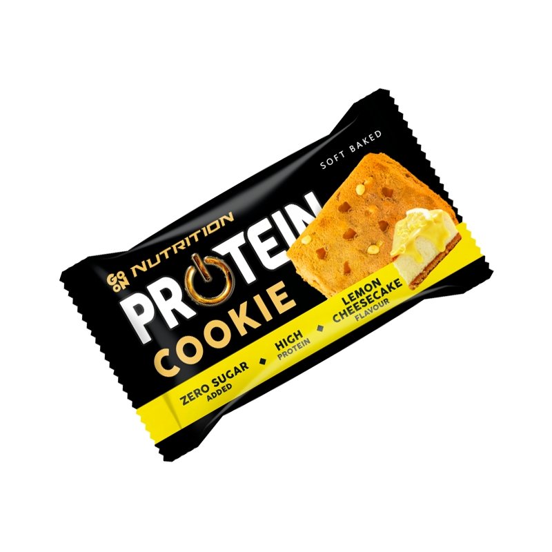 Go On Nutrition Батончик GoOn Protein Cookie, 50 грамм Лимонний чизвейк, , 50 г