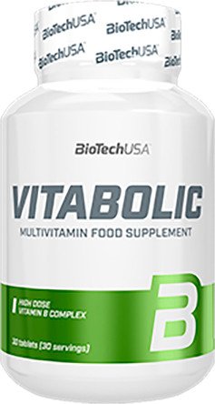 Вітаміни BioTech Vitabolic 30 tabs,  мл, BioTech. Витамины и минералы. Поддержание здоровья Укрепление иммунитета 