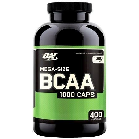 BCAA Optimum BCAA 1000, 400 капсул,  ml, Optimum Nutrition. BCAA. Weight Loss recuperación Anti-catabolic properties Lean muscle mass 
