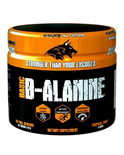 Basic B-Alanine, 240 g, Amarok Nutrition. Beta-Alanine. 