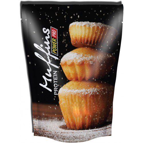 Заменитель питания Power Pro Muffins Protein, 600 грамм Клубника-белый шоколад,  ml, Power Pro. Meal replacement. 