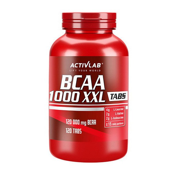 ActivLab BCAA 1000 XXL 120 tabs,  ml, ActivLab. BCAA. Weight Loss recovery Anti-catabolic properties Lean muscle mass 