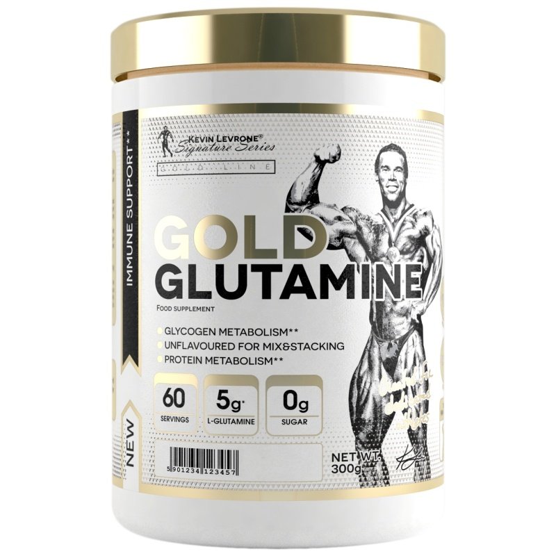 Аминокислота Kevin Levrone Gold Glutamine, 300 грамм,  ml, Kevin Levrone. Aminoácidos. 