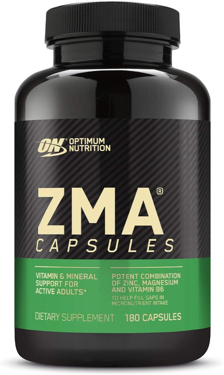 Бустер тестостерона Optimum Nutrition ZMA (180 капс) зма оптимум нутришн,  мл, Optimum Nutrition. ZMA (Цинк, Магний и B6),ZMA. Поддержание здоровья Повышение тестостерона 