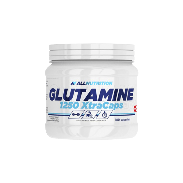 Глютамин AllNutrition Glutamine (360 капс) оллнутришн,  мл, AllNutrition. Глютамин. Набор массы Восстановление Антикатаболические свойства 