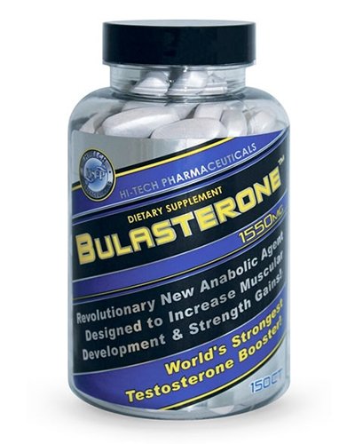 Bulasterone, 150 шт, Hi-Tech Pharmaceuticals. Бустер тестостерона. Поддержание здоровья Повышение либидо Aнаболические свойства Повышение тестостерона 