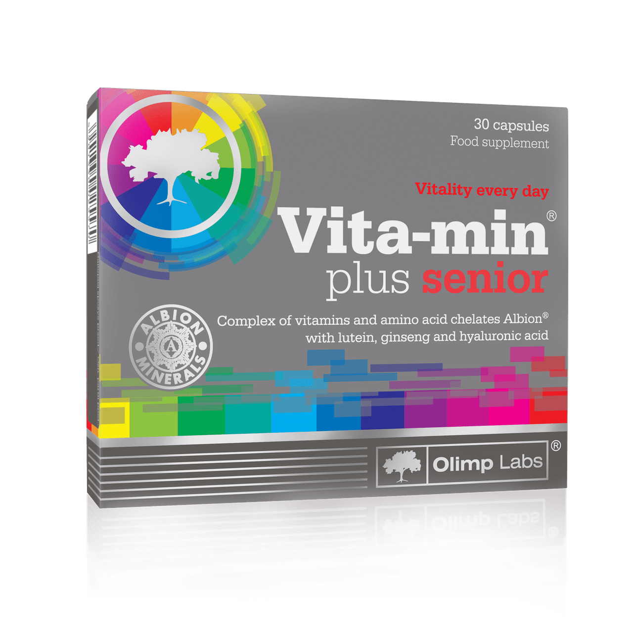 Вітамінно-мінеральний комплекс Olimp Labs Vita-Min Plus Senior 30 caps,  мл, Olimp Labs. Витамины и минералы. Поддержание здоровья Укрепление иммунитета 