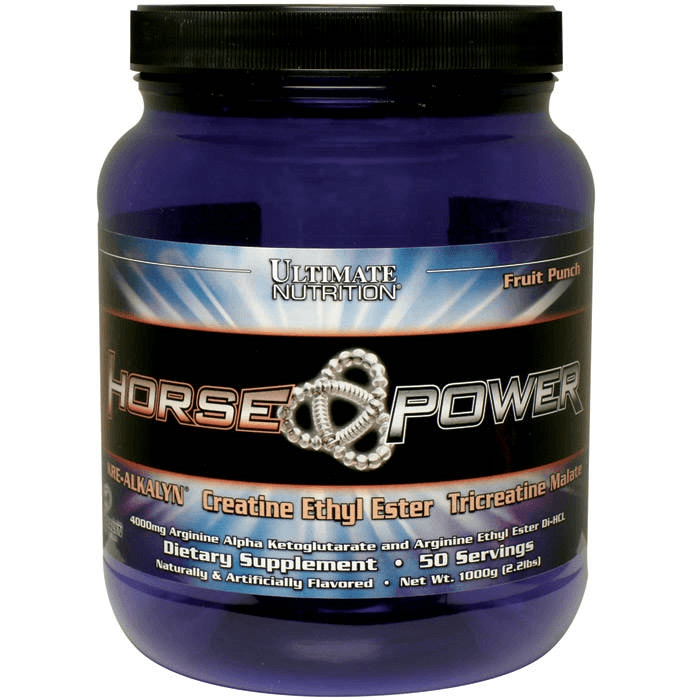Horse Power, 1000 g, Ultimate Nutrition. Pre Entreno. Energy & Endurance 
