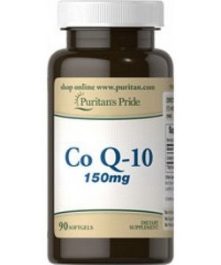 Puritan's Pride Co Q-10 150 mg, , 90 шт